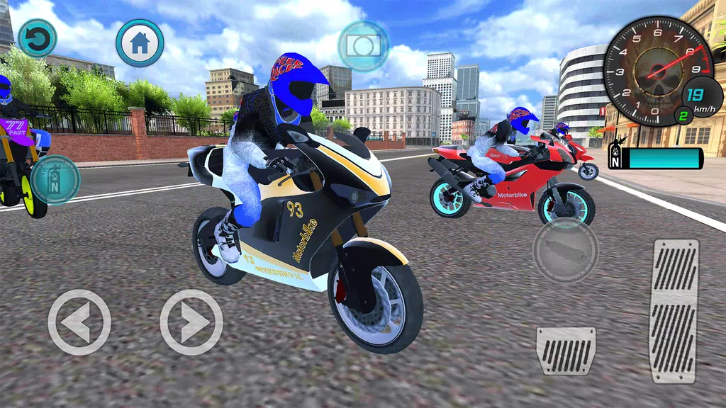 Real Moto Bike City Racing Schermafbeelding 0