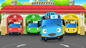 Tayo Bus Game - Bus Driver Job スクリーンショット 1