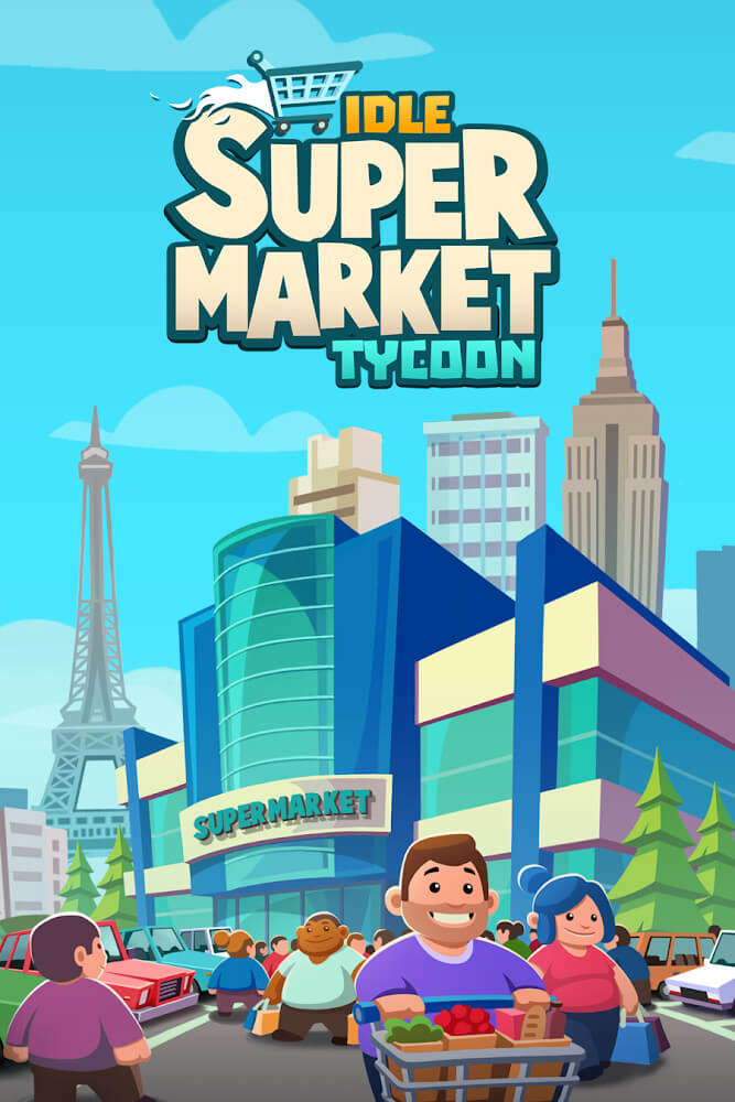 Idle Supermarket Tycoon Mod ภาพหน้าจอ 0