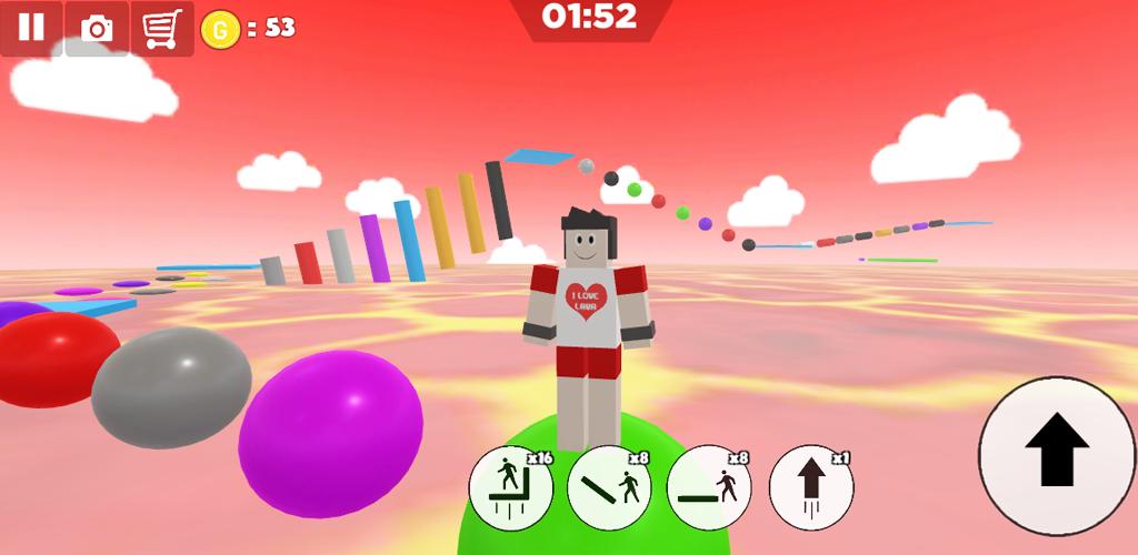 Parkour escape Volcano Lava Capture d'écran 1