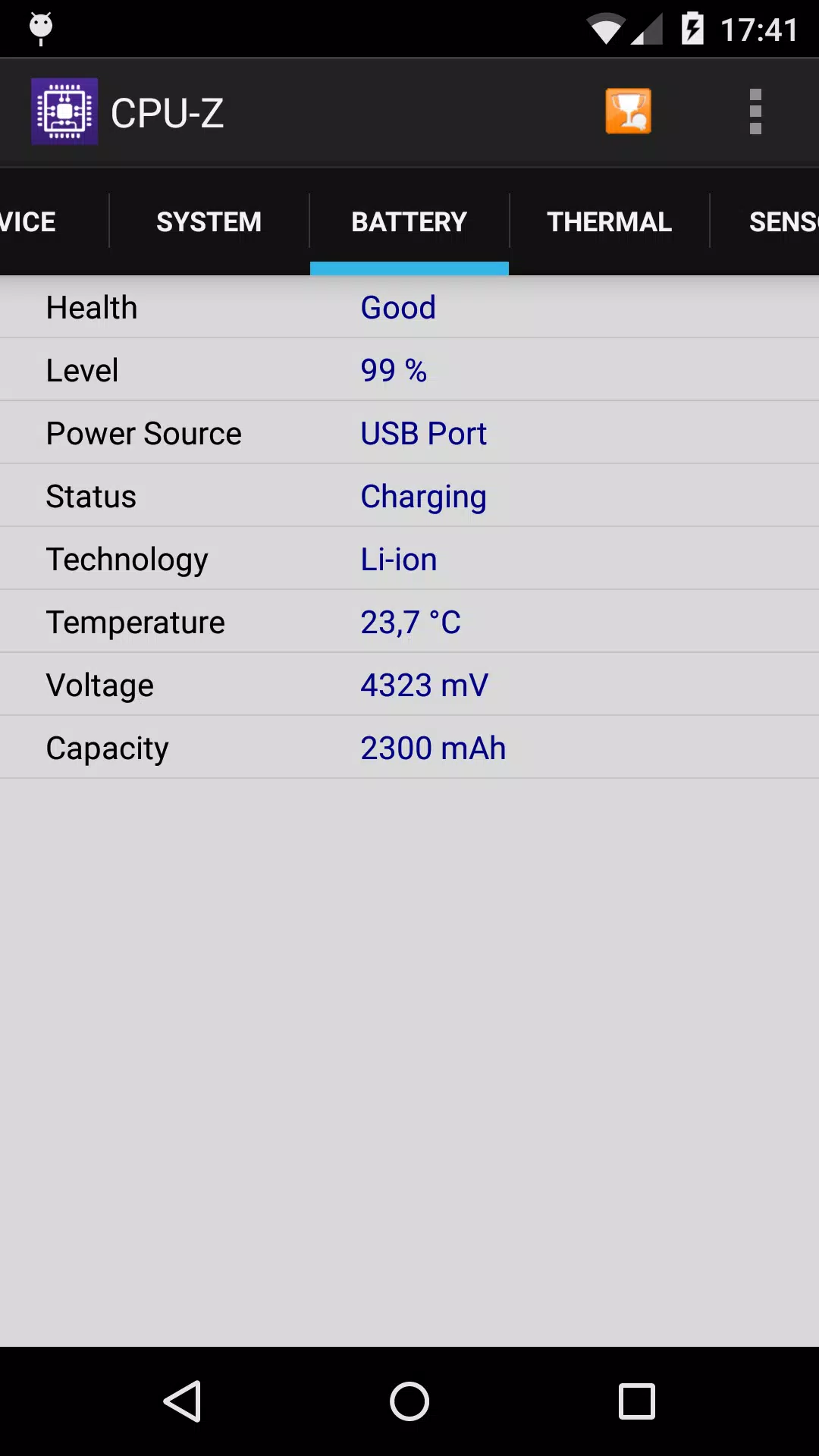 Schermata CPU-Z 3