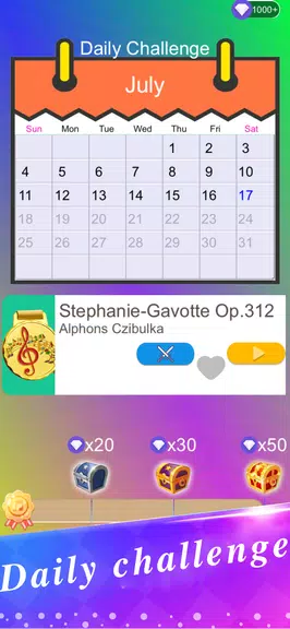 Rhythm Tiles 3:PvP Piano Games應用截圖第3張