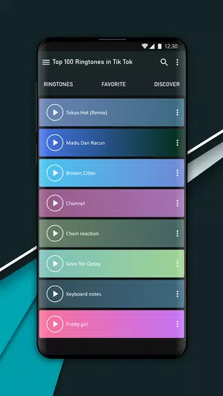 Top 100 Tik Tok Ringtones Captura de tela 1