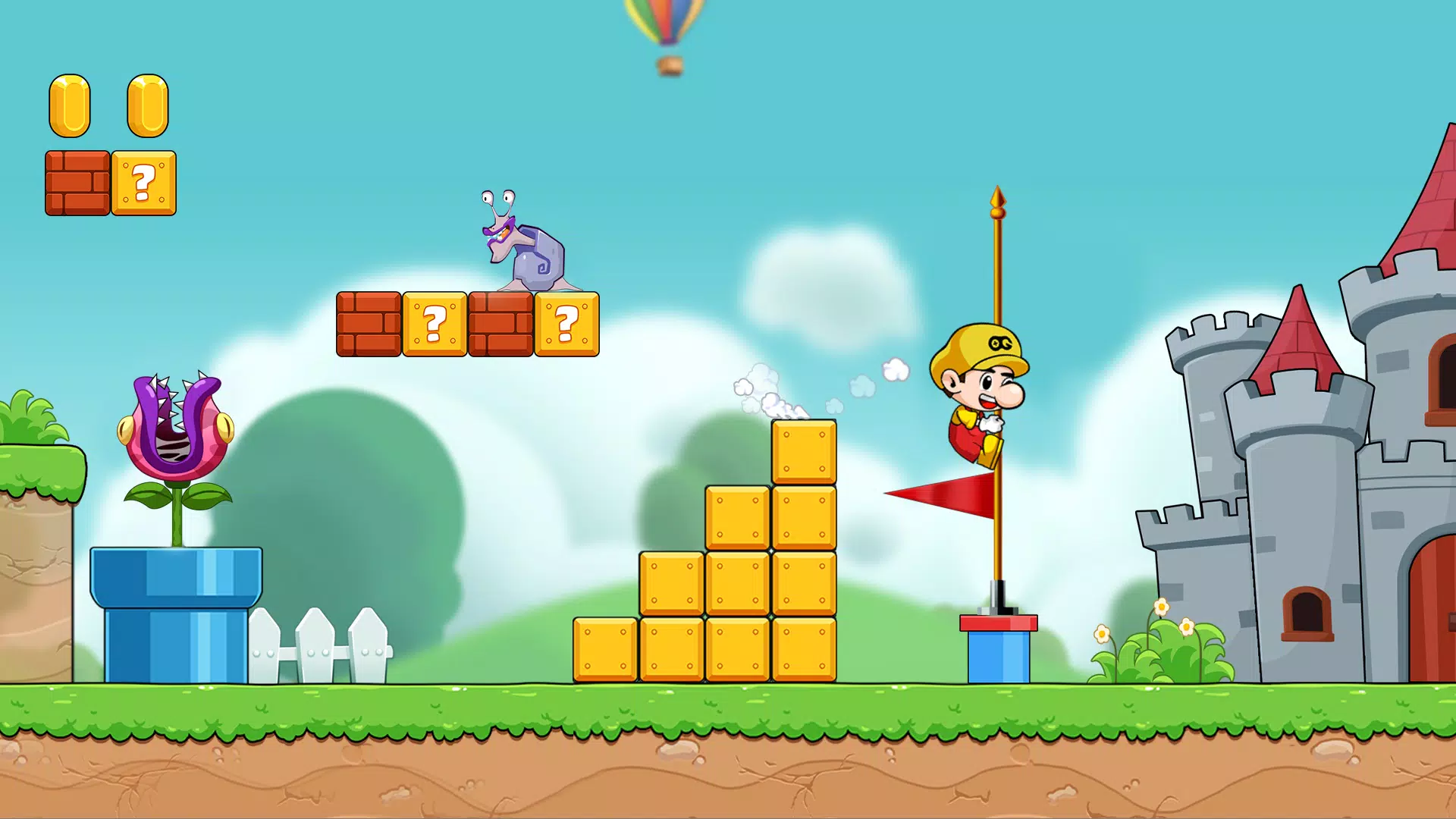 Bean's World Super: Run Games Tangkapan skrin 2