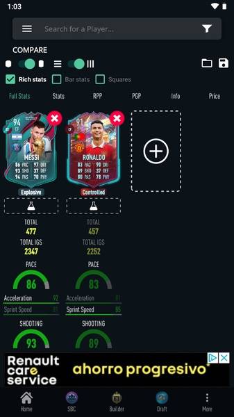 FUTBIN FC 25 Evolutions & More Screenshot 1