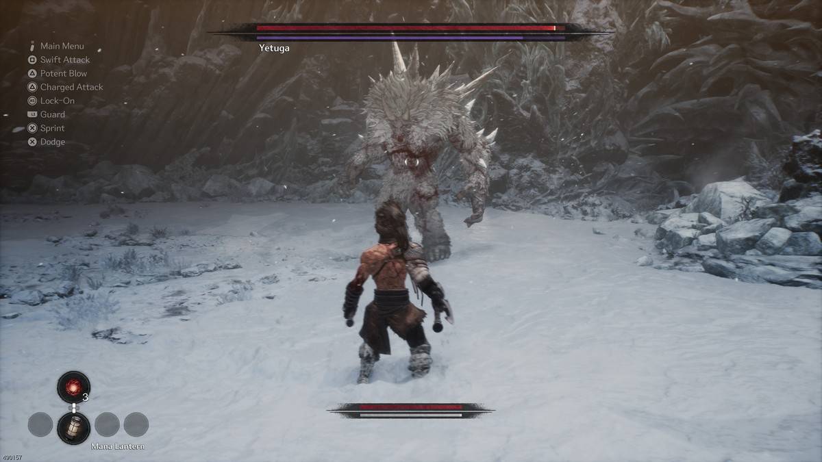 Yetuga Boss Fight in The First Berserker: Khazan
