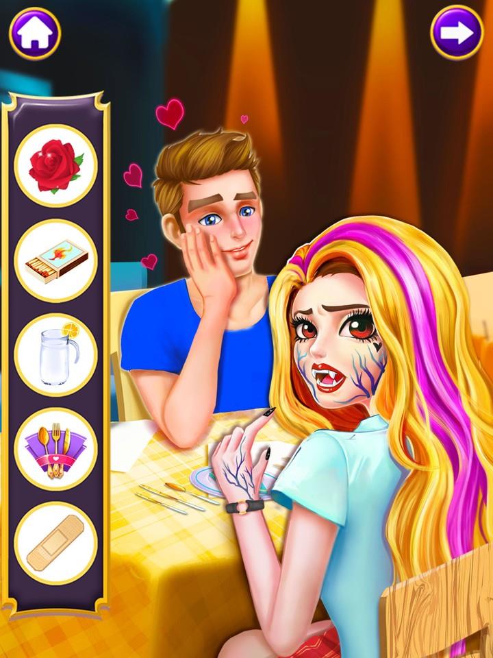 Secret High: Love Story Games Zrzut ekranu 1