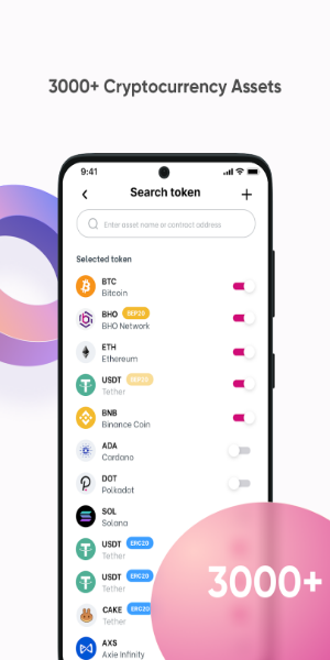 3S Wallet: Crypto DeFi Wallet ภาพหน้าจอ 1