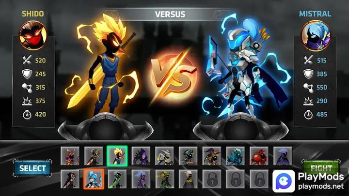 Stickman Legends: Shadow Fight Offline Sword Game ภาพหน้าจอ 1