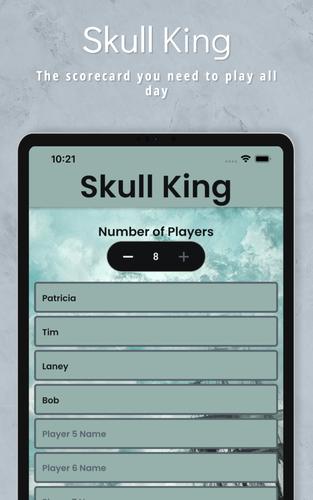 Skull King Scorekeeper स्क्रीनशॉट 3