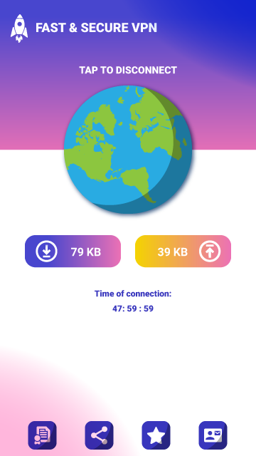USA VPN - VPN PROXY ภาพหน้าจอ 1