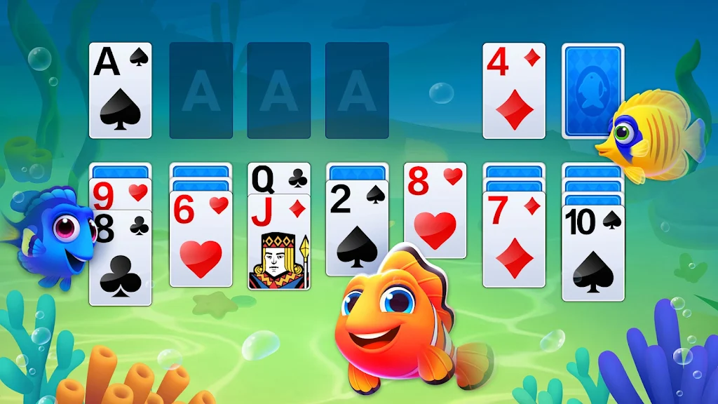 Solitaire Fish 2024 स्क्रीनशॉट 0