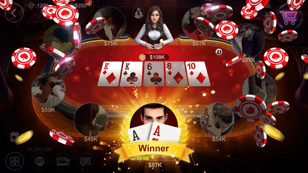 ไพ่เท็กซัสฉบับมือโปรไทย HD – Artrix Poker Screenshot 0