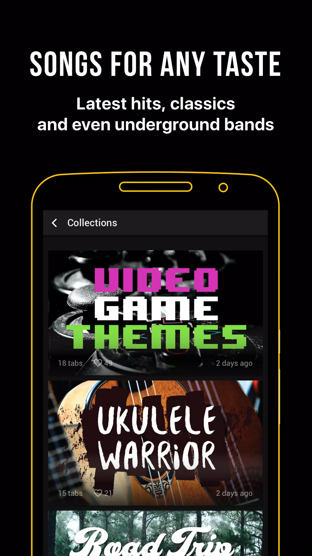 Ultimate Guitar: Tabs & Chords ဖန်သားပြင်ဓာတ်ပုံ 1