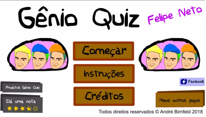 Gênio Quiz Felipe Neto Ekran Görüntüsü 3