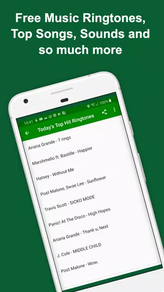 Today's Hit Music Ringtones Capture d'écran 0