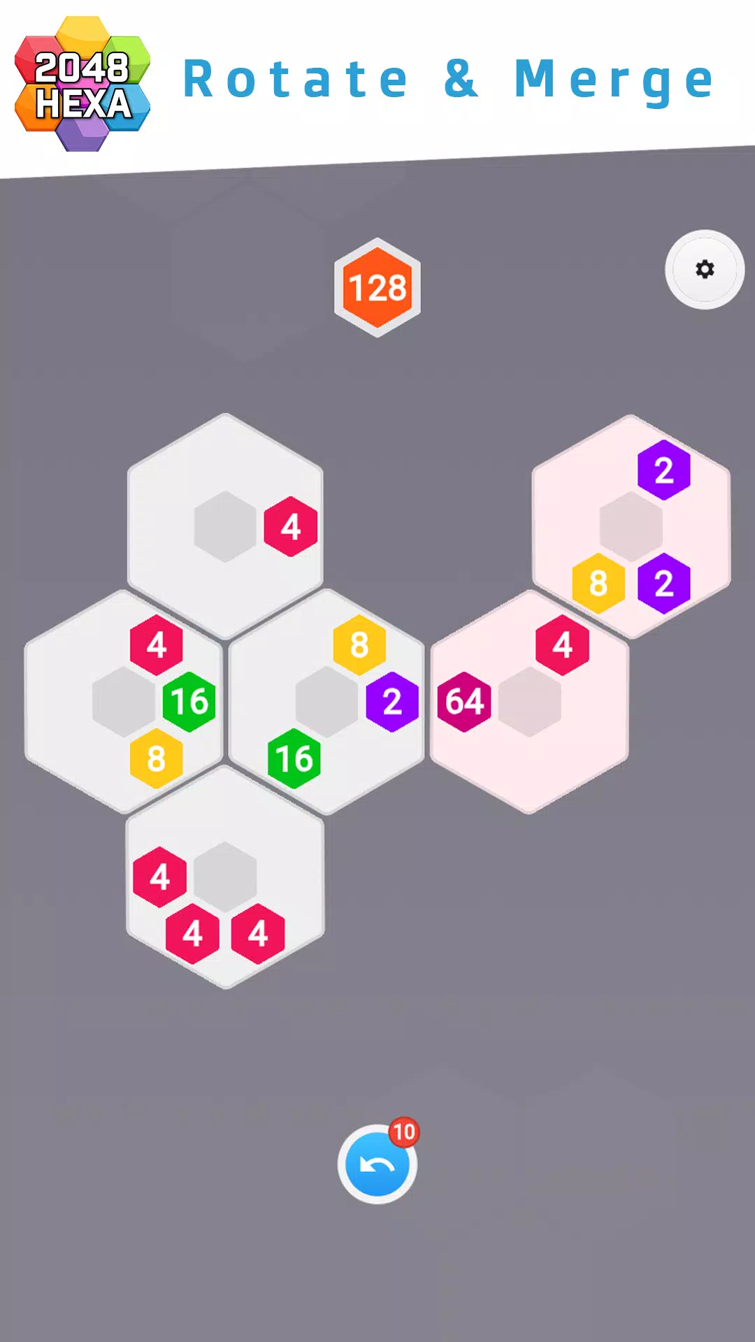 2048 Hexa Screenshot 0