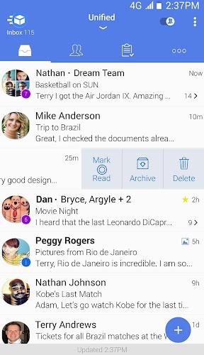 Почта Email - TypeApp Mail Скриншот 2