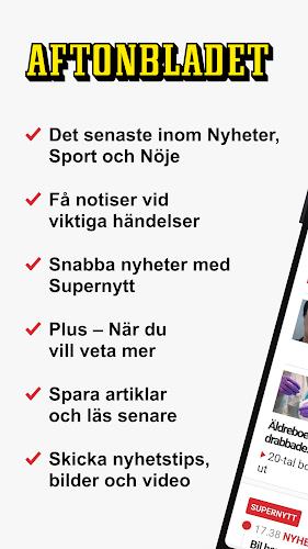 Aftonbladet Nyheter Schermafbeelding 0