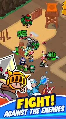 Rumble Heroes : Adventure RPG應用截圖第3張