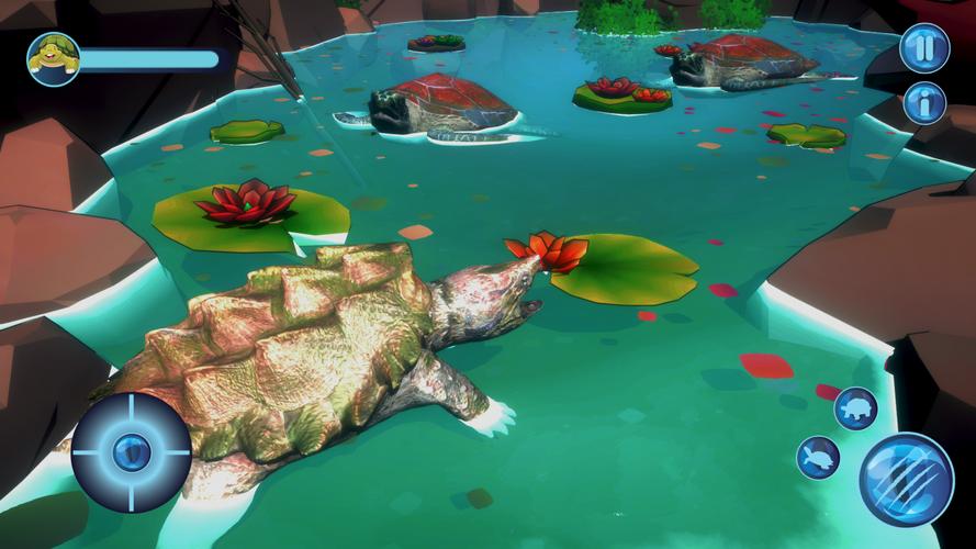 Ocean turtle tortoise Sea Game Captura de tela 1