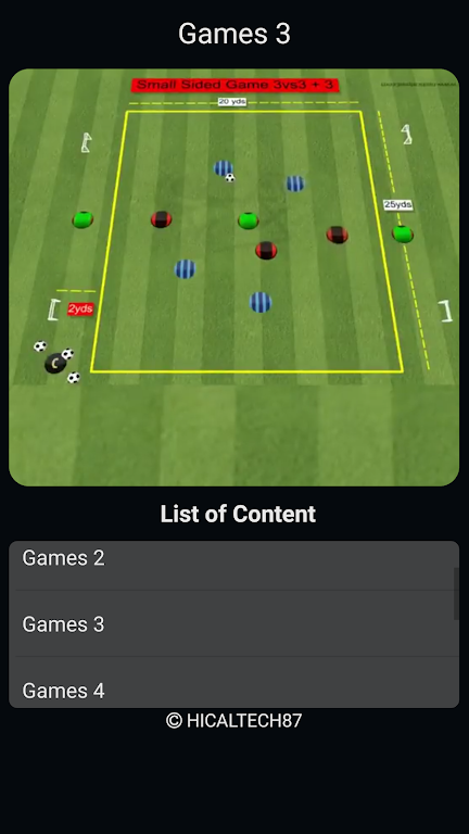 Football Small Sided Games ภาพหน้าจอ 3