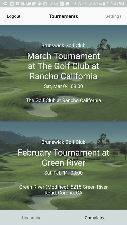 EZ Golf League Zrzut ekranu 0