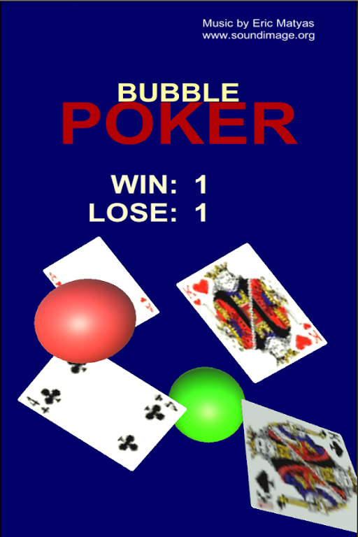 Bubble Poker Captura de tela 2