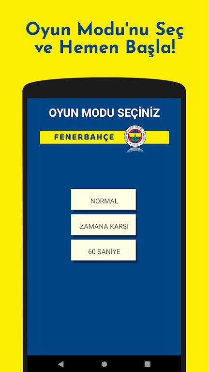 Fenerbahçe Futbolcu Kart Eşleştirme Oyunu স্ক্রিনশট 1