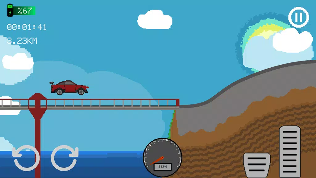 Pixel Car Racing ဖန်သားပြင်ဓာတ်ပုံ 3