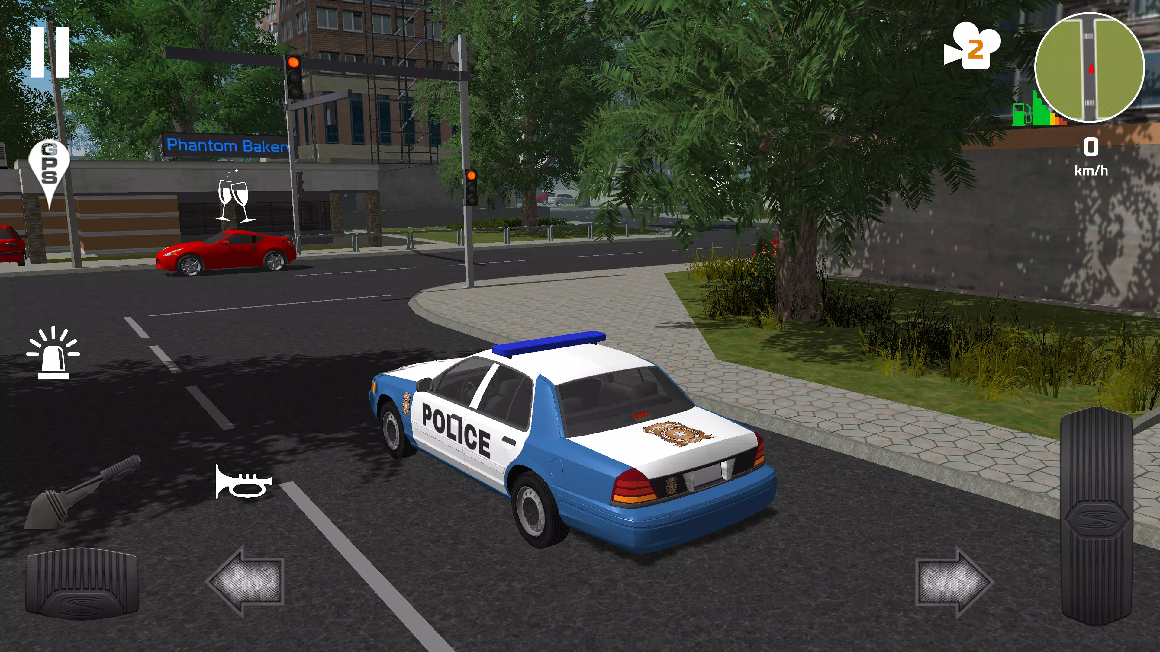 Police Patrol Simulator Ảnh chụp màn hình 2