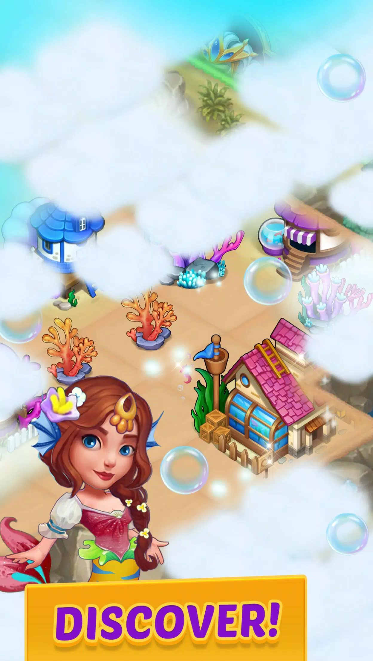 Merge Mermaids-magic puzzles Ảnh chụp màn hình 2