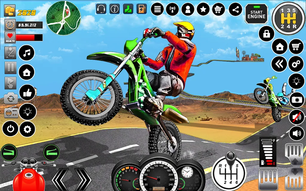 Bike Stunt Dirt Bike Games スクリーンショット 3