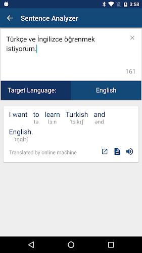 Turkish English Dictionary İng 스크린샷 2