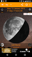 Moon Phase Widget Captura de pantalla 0