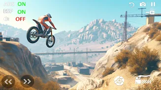 Motocross Beach Bike Games 3D Capture d'écran 3