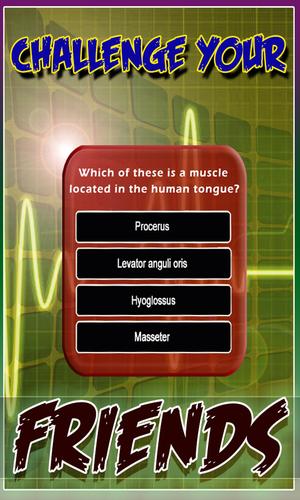 Human Anatomy Pro Trivia स्क्रीनशॉट 1