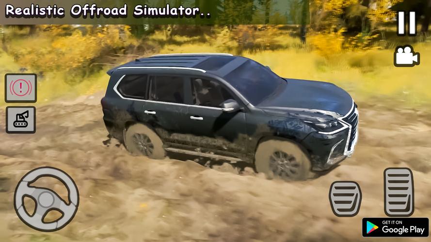 Prado Offroad Jeep Simulator Capture d'écran 2