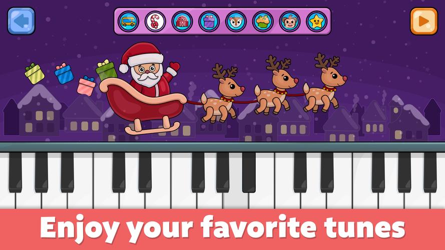 Baby Piano: Kids Music Games Ảnh chụp màn hình 0