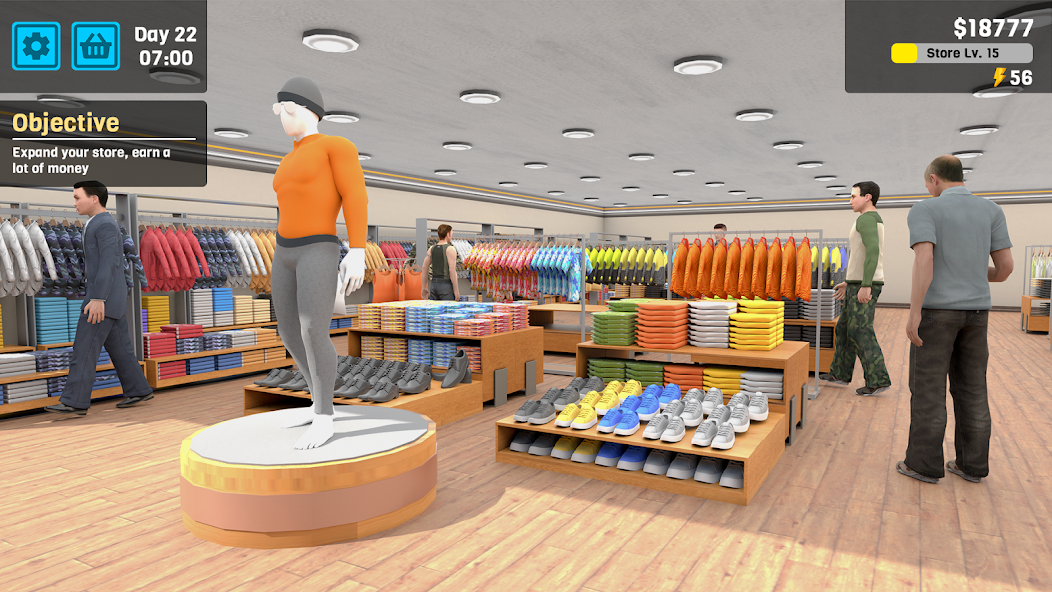 Clothing Store Simulator Mod Zrzut ekranu 1