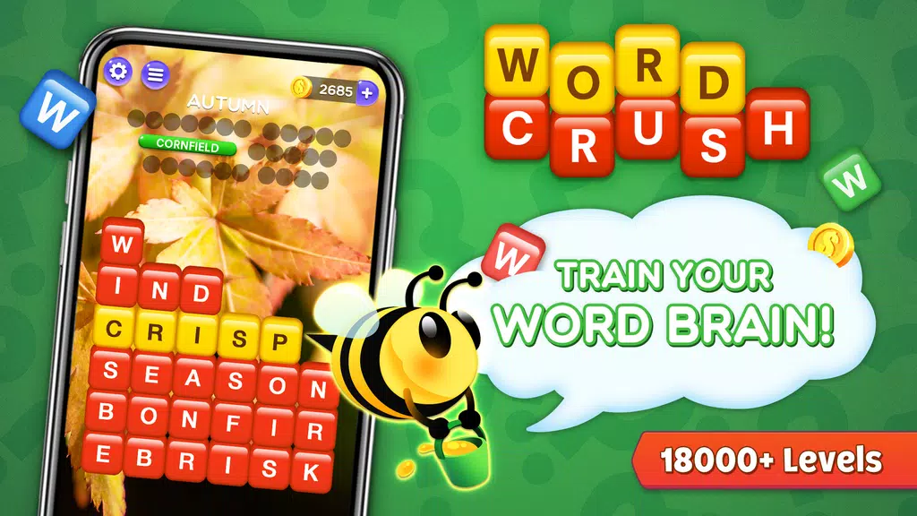 Word Crush - juego de parabras Captura de pantalla 0