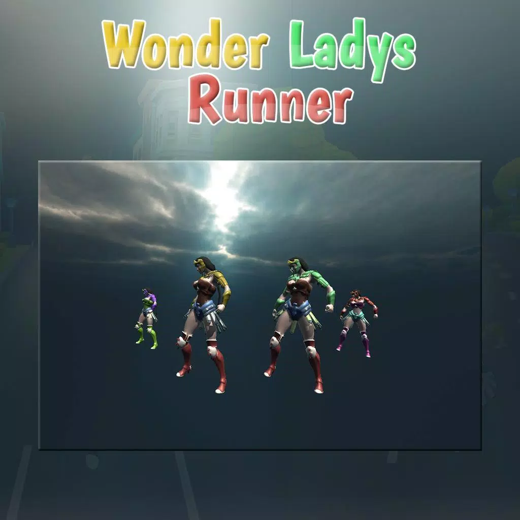 Wonder Lady Runner: Christmas स्क्रीनशॉट 2