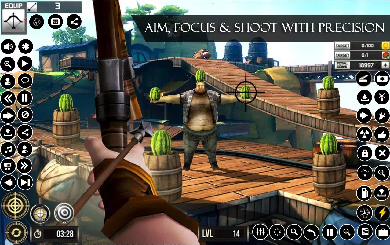 Watermelon Archery Games 3D Screenshot 3