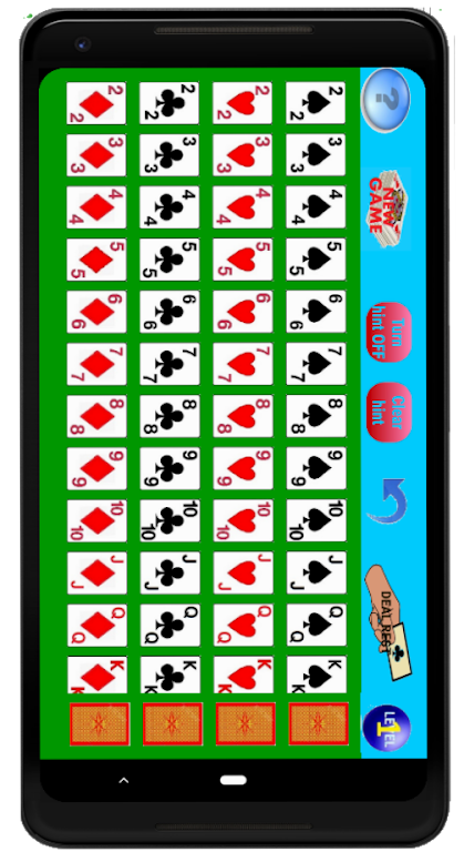 Schermata Differerent Solitaire game 1