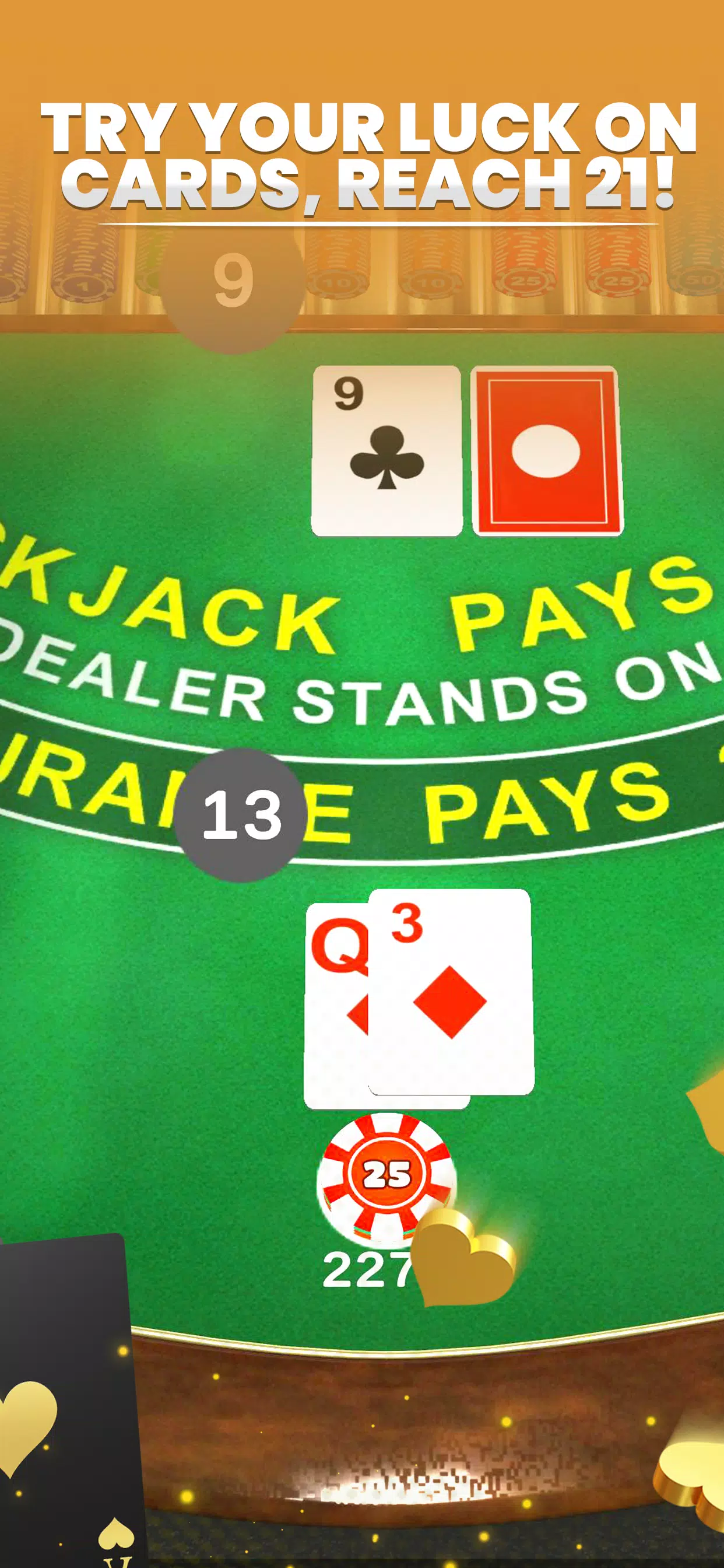 Mega Blackjack - 3D Casino MOD Captura de pantalla 3