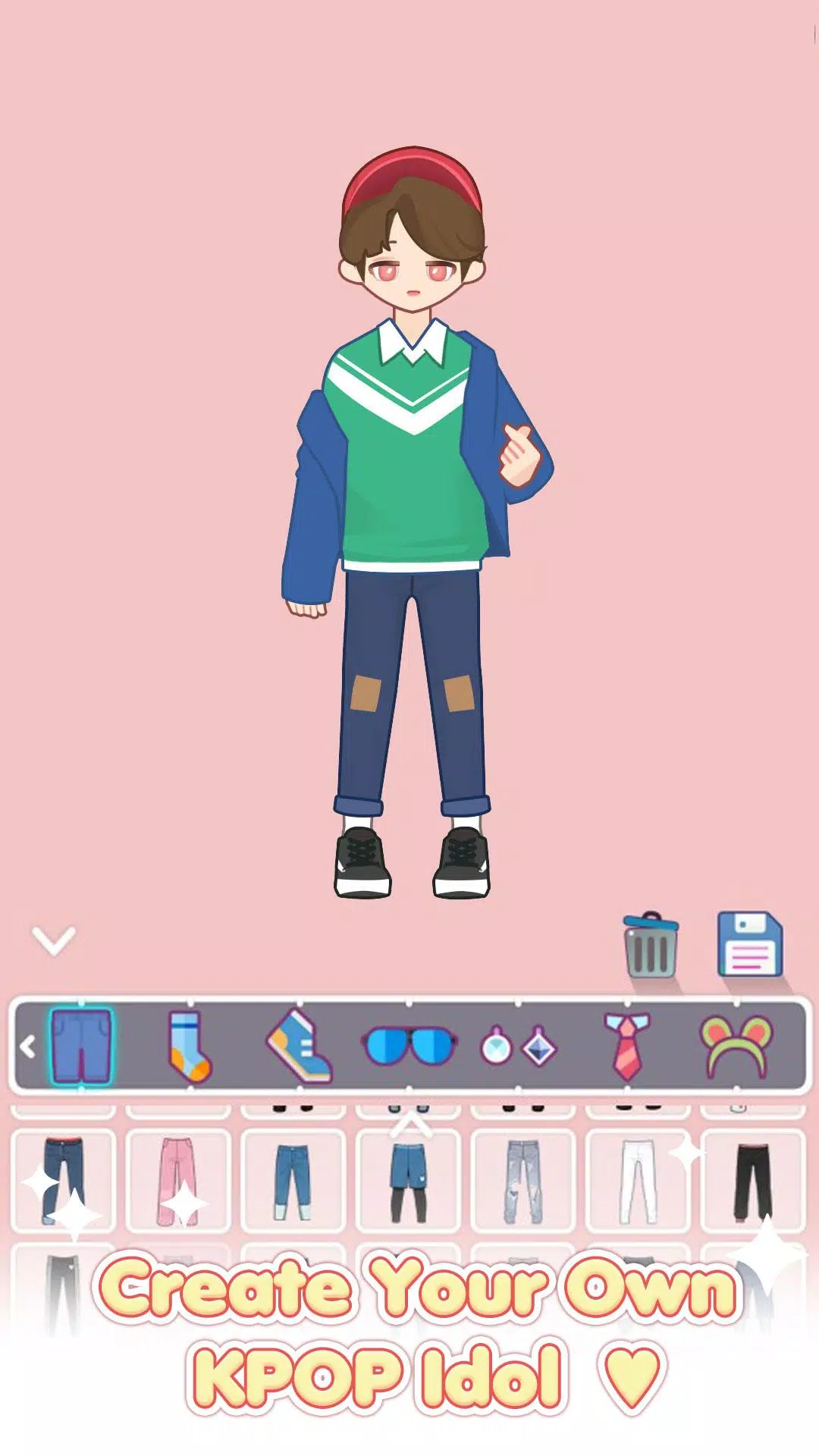 MY IDOL : Dress Up Game Schermafbeelding 2