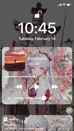 Wow Ayaka Theme - Icon Pack 스크린샷 2