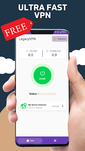 Legacy VPN - Secure VPN Proxy Captura de pantalla 0