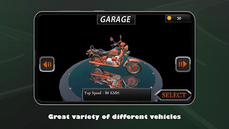 Tricky Moto Highway Driving Ekran Görüntüsü 1