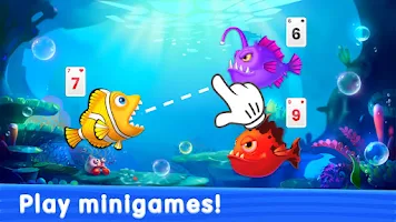 Solitaire TriPeaks: Aquarium Screenshot 1